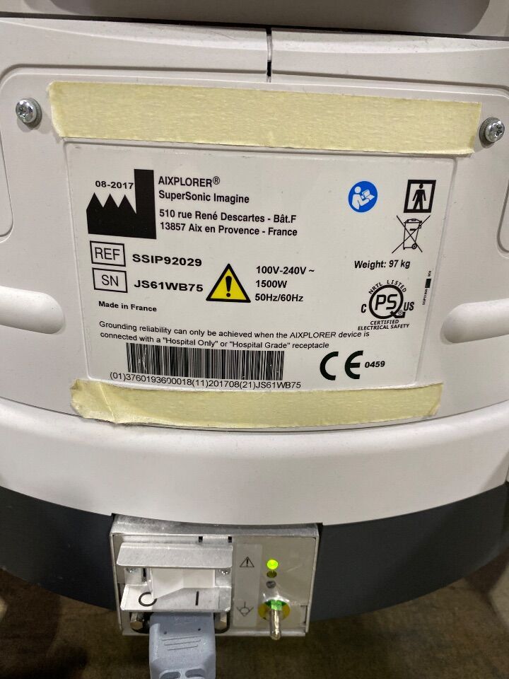 SUPERSONIC IMAGINE AIXPLORER Ultrasound Machine