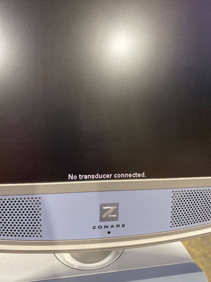 ZONARE z.one Scan Ultrasound Machine