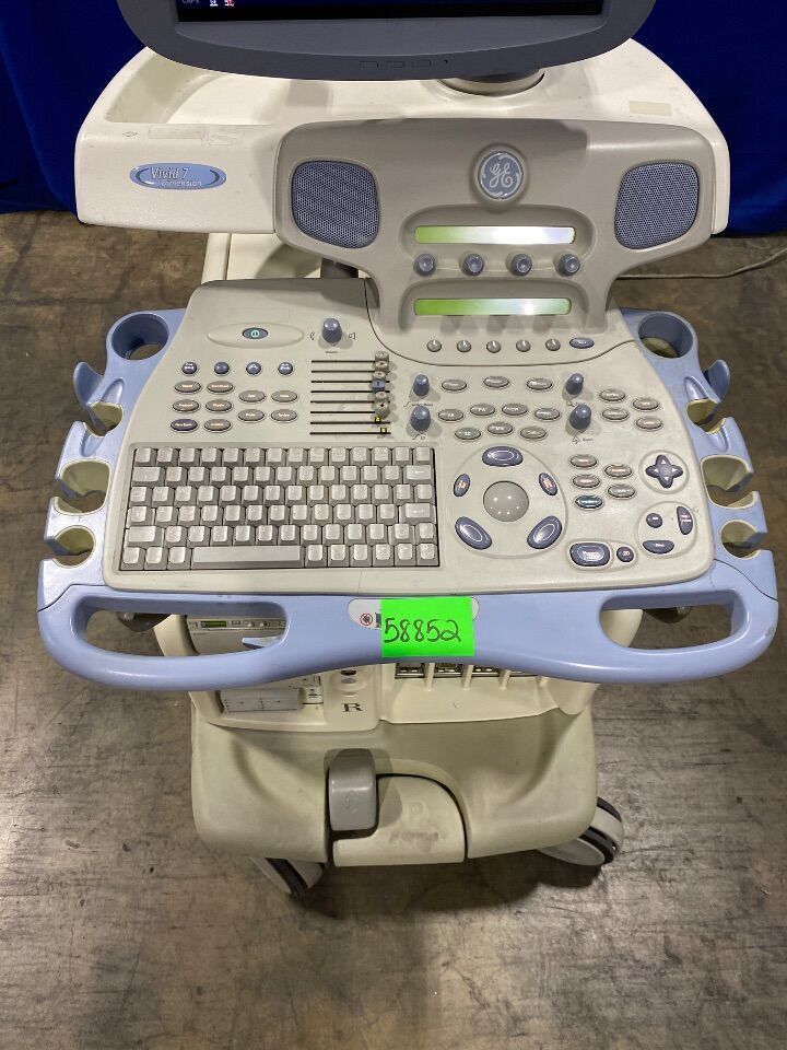 GE Vivid 7 Dimensions Ultrasound Machine