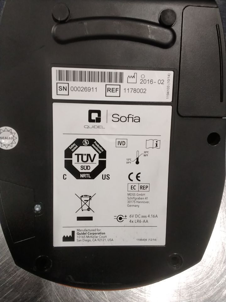 QUIDEL CORPORATION Sofia Analyzer