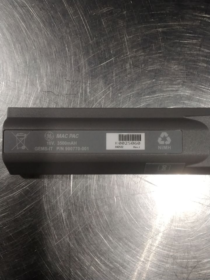 GE MAC PAC Battery for EKG