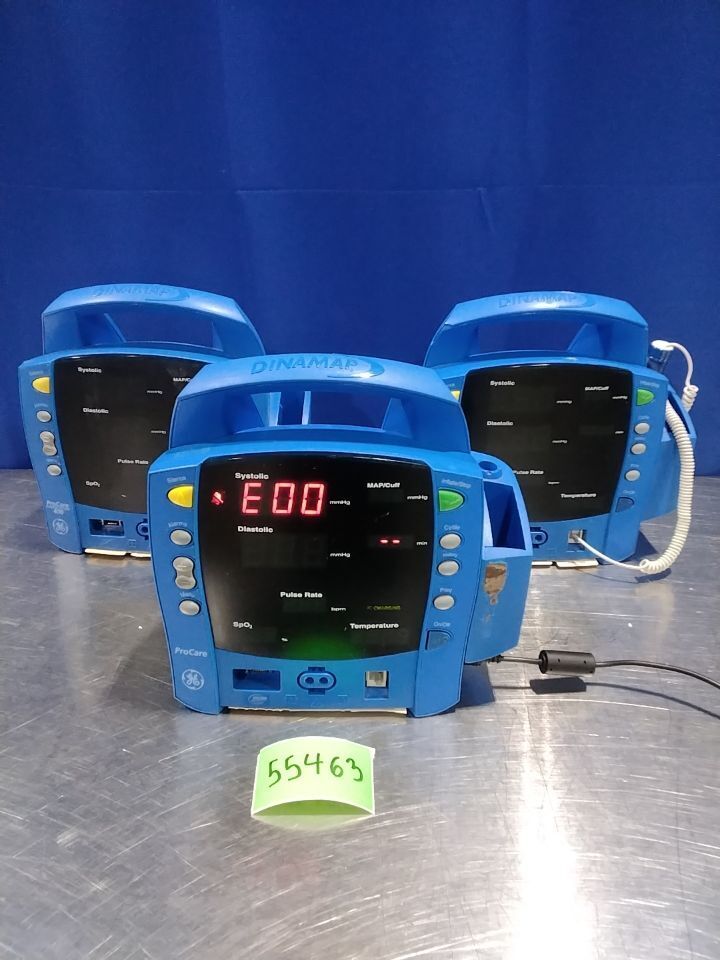 GE DINAMAP OPC400M-EN - Lot of 3 Monitor