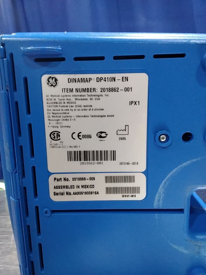 GE Dinamap DP410N Monitor