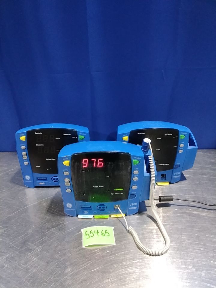 GE V100-NBAA-AXAX-BX - Lot of 3 Monitor