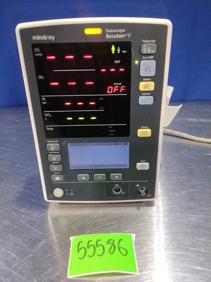 MINDRAY Accutorr V Patient Monitor Monitor