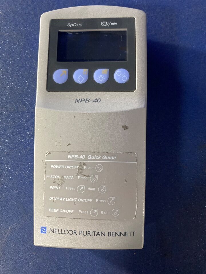 NELLCOR PURITAN BENNETT NPB-40 - Lot of 2 Oximeter - Pulse