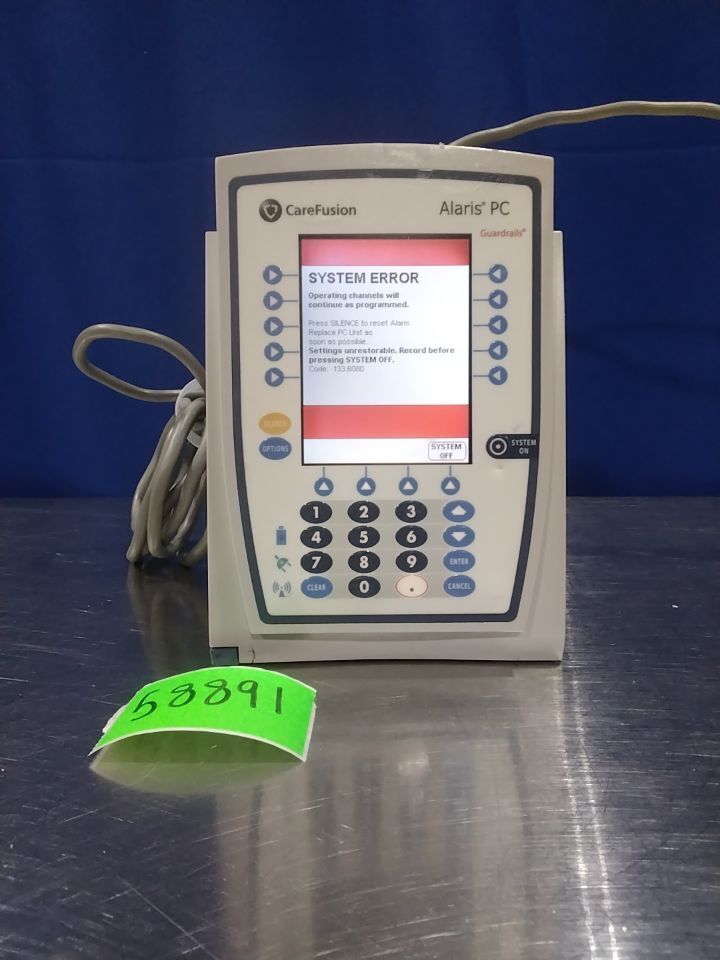 CAREFUSION 8000 Series Pump IV Infusion