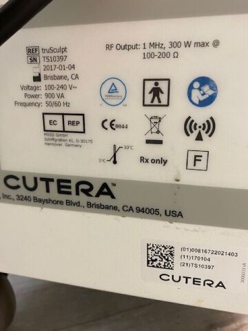 CUTERA Trusculpt 3D Laser - Radio Frequency (RF)