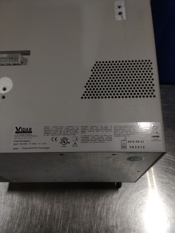 VIDAR DiagnoPro Advantage SA-93 Digitizer