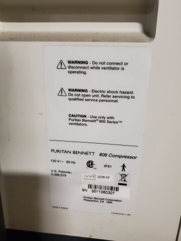 PURITAN BENNETT 840 (Lot of 3) Ventilator