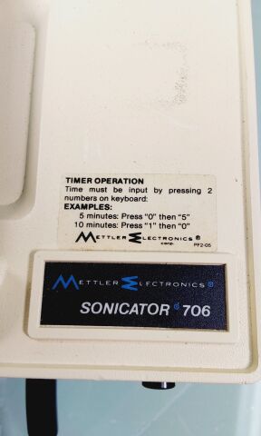 METTLER SONICATOR 706