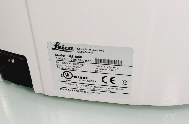 LEICA DM 1000 LOT OF 2 Microscope