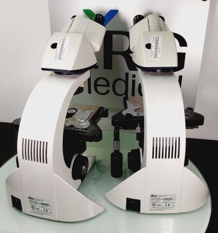 LEICA DM 1000 LOT OF 2 Microscope