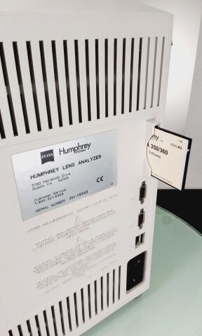 ZEISS HUMPHERY LENS ANALYZER