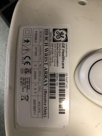 GE Optima 1.5T 29x MRI Scanner