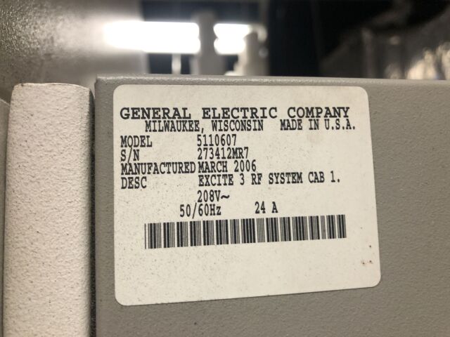 GE Optima 1.5T 29x MRI Scanner