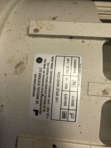 GE Optima 1.5T 29x MRI Scanner