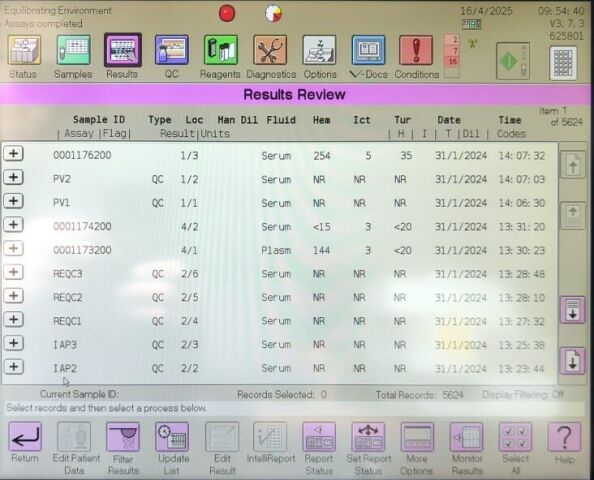 ORTHO-CLINICAL DIAGNOSTICS VITROS XT 7600 Chemistry Analyzer