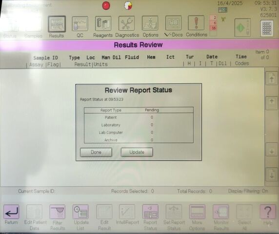 ORTHO-CLINICAL DIAGNOSTICS VITROS XT 7600 Chemistry Analyzer