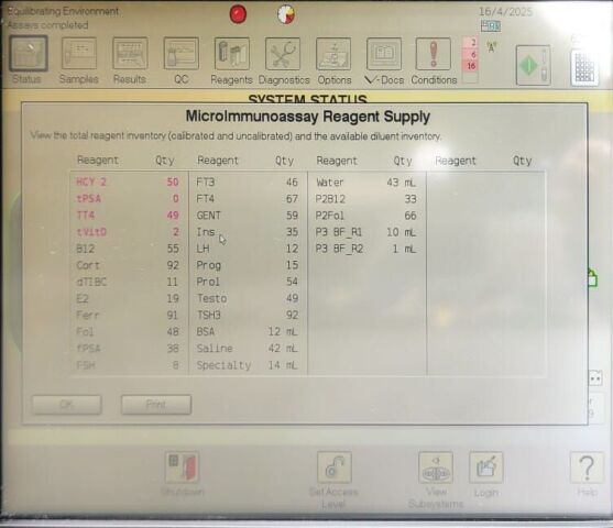 ORTHO-CLINICAL DIAGNOSTICS VITROS XT 7600 Chemistry Analyzer