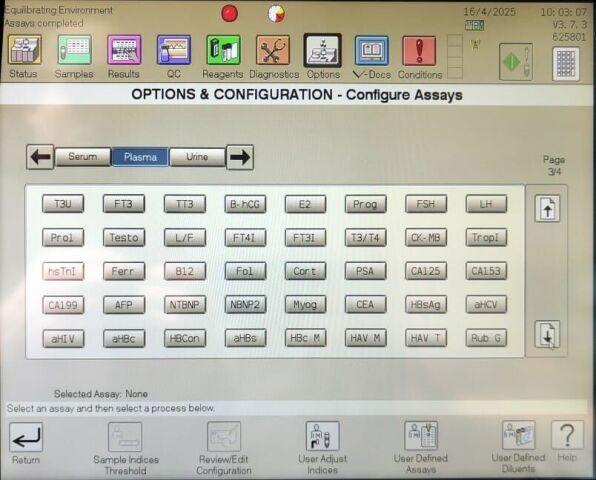 ORTHO-CLINICAL DIAGNOSTICS VITROS XT 7600 Chemistry Analyzer