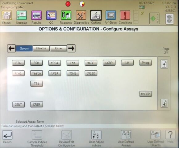 ORTHO-CLINICAL DIAGNOSTICS VITROS XT 7600 Chemistry Analyzer
