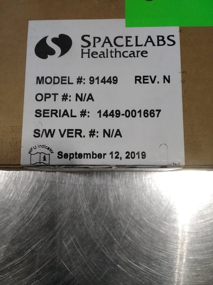 SPACELABS 91449 Unknown Printer