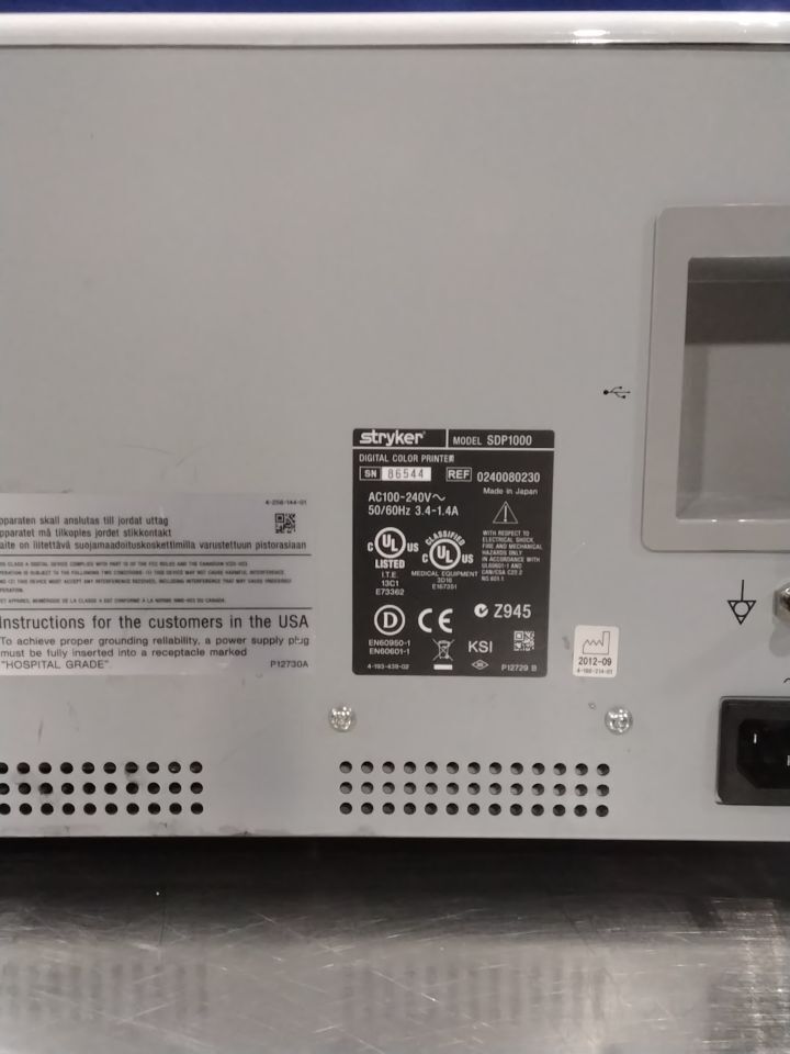 STRYKER SDP1000 Printer