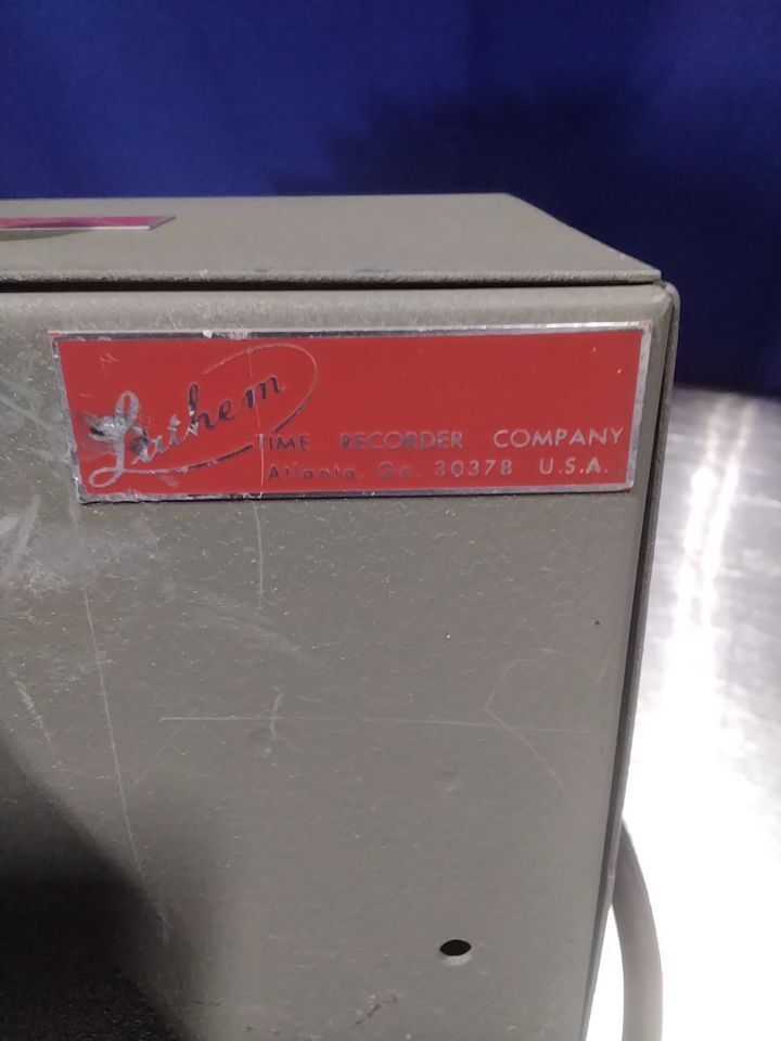 LATHEM 2121 Punch time clock