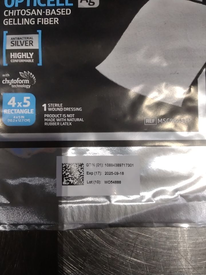 MEDLINE Opticell Ag+ Wound Dressing