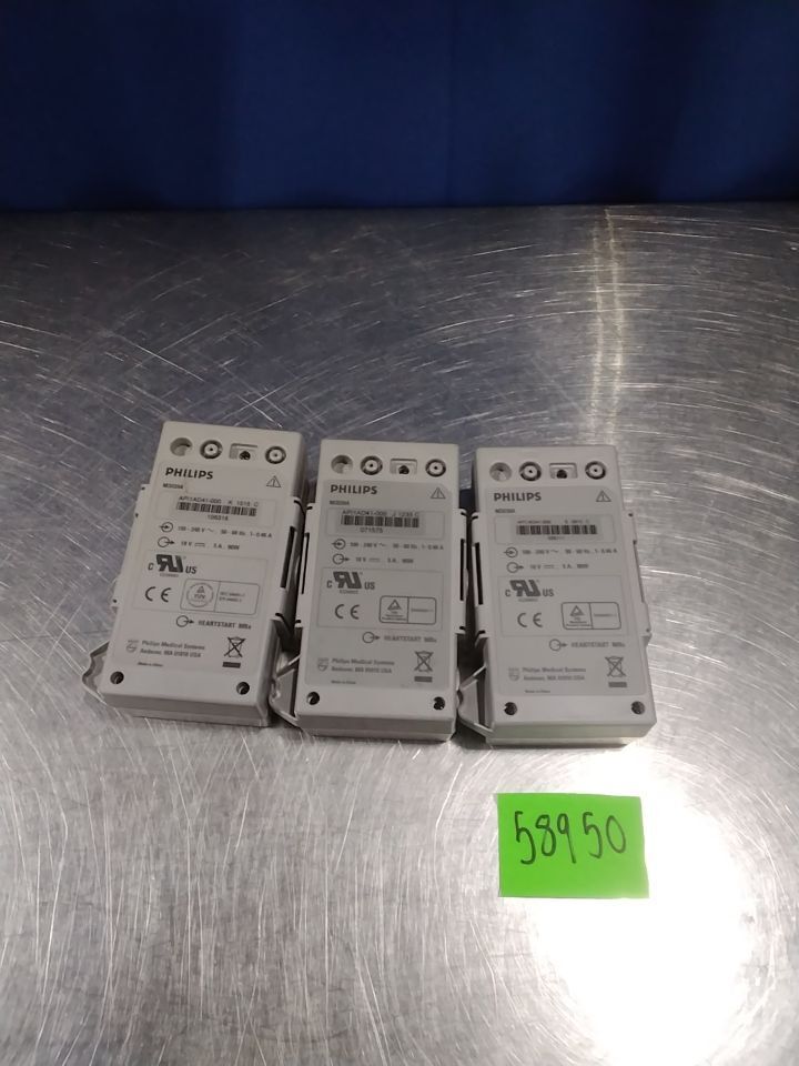PHILIPS HeartStart MRx Battery Packs for Defibrillator - Lot of 3 Defibrillator