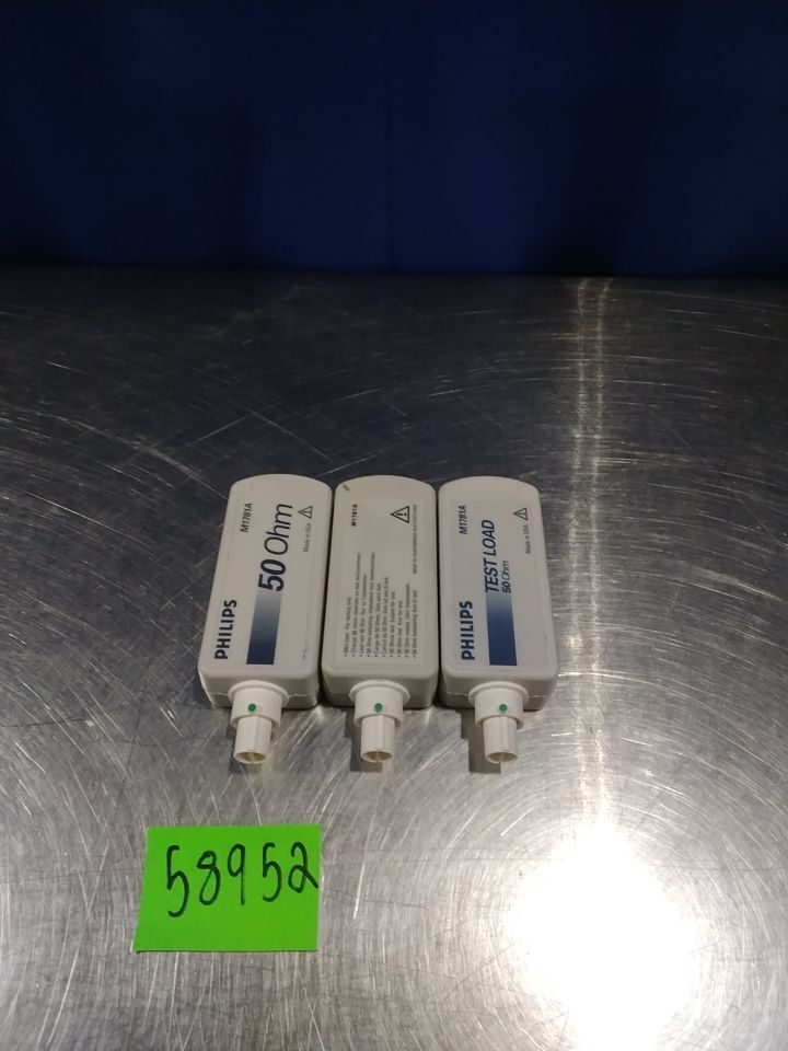 PHILIPS 50 Ohms Test Load for - Lot of 3 Defibrillator