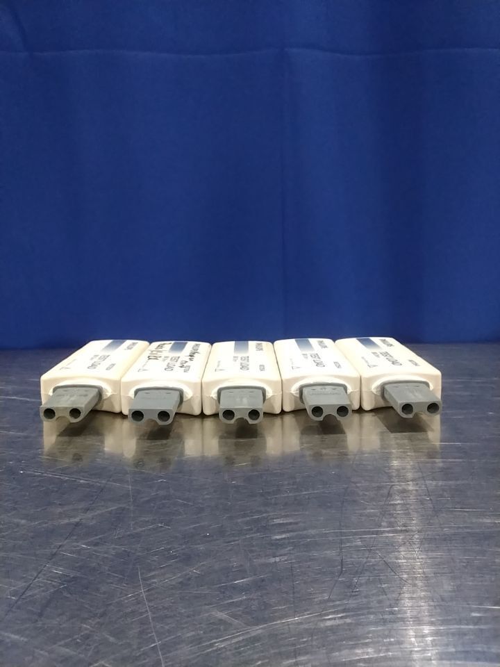 PHILIPS 50 Ohms Plug Style Test Load for - Lot of 5 Defibrillator