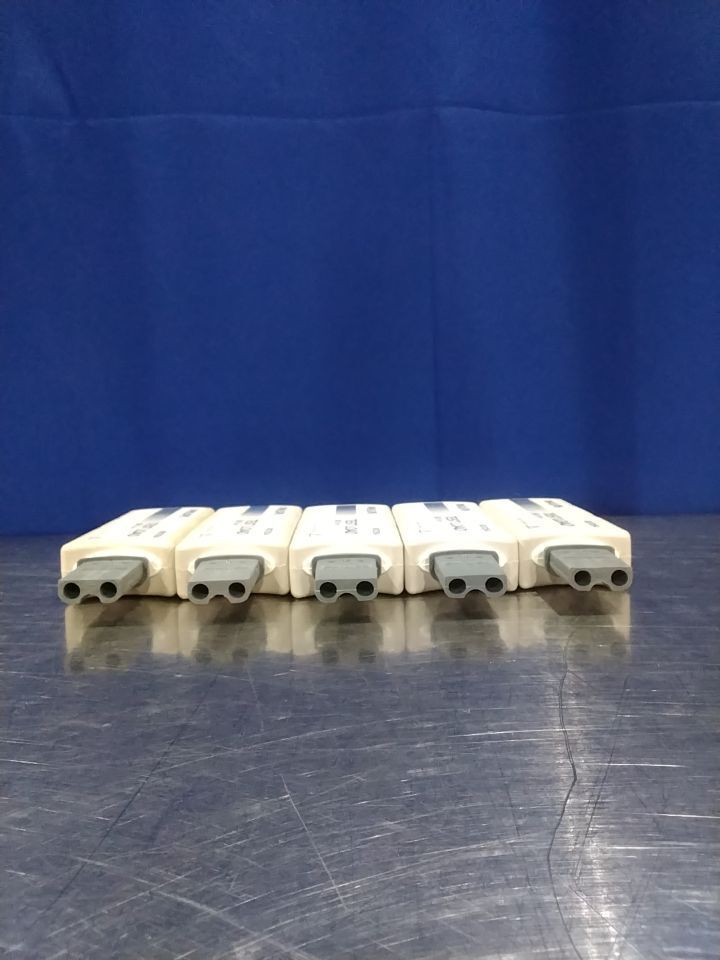 PHILIPS 50 Ohms Plug Style Test Load for - Lot of 5 Defibrillator