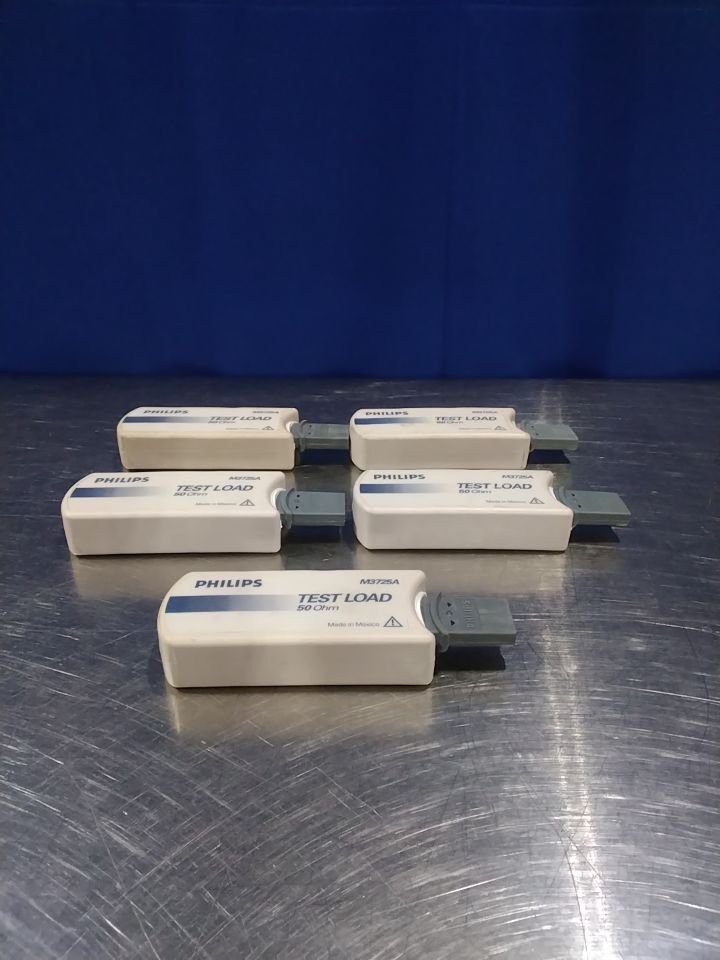 PHILIPS 50 Ohms Plug Style Test Load for - Lot of 5 Defibrillator