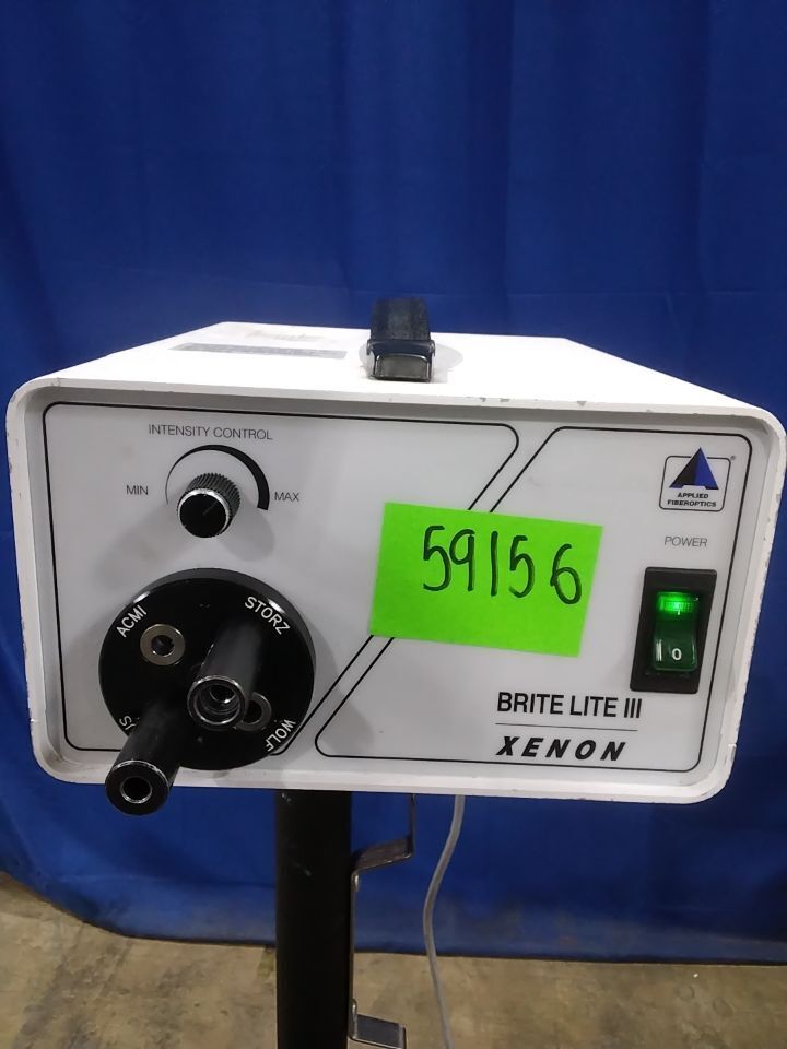 APPLIED FIBEROPTICS Brite Lite III Xenon Light Source