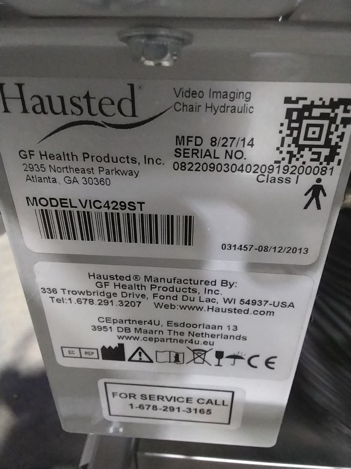 HAUSTED VIC429ST Exam Chair