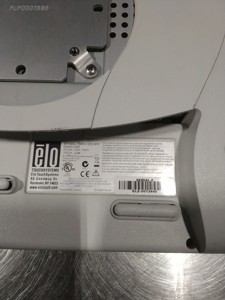 ELO TOUCHSYSTEMS ET1920L-7SKR-1-45C-SPC-G - Lot of 2 Display Monitor