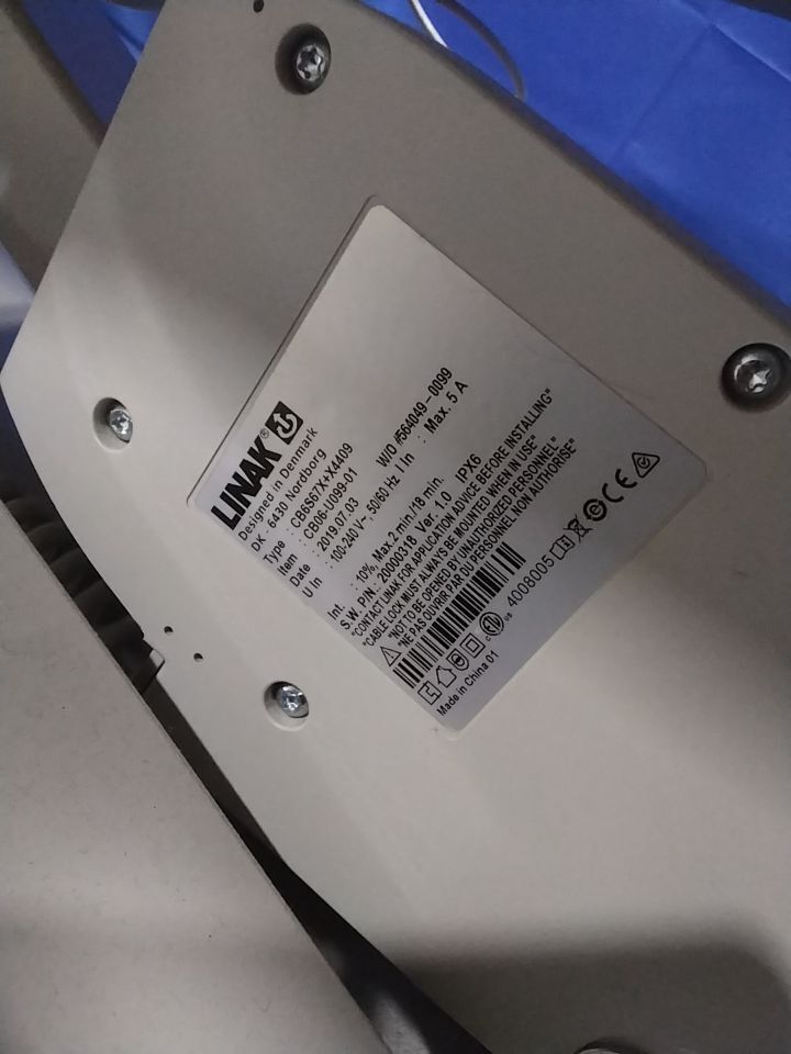 LINAK CB6S Ultrasound Table
