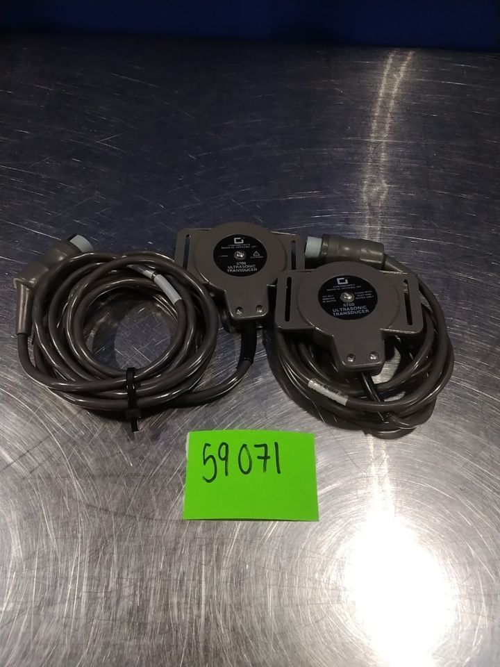 COROMETRICS 5700 - Lot of 2 Ultrasound Transducer