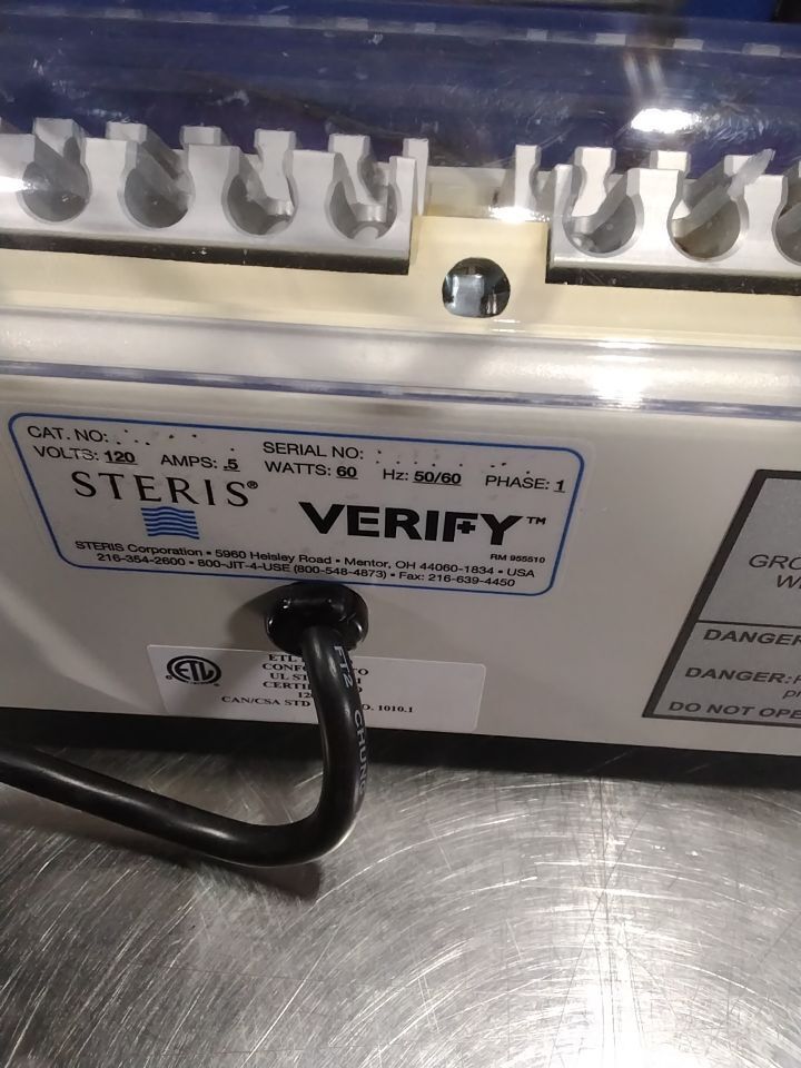 STERIS VERIFY RM 955510 Incubator