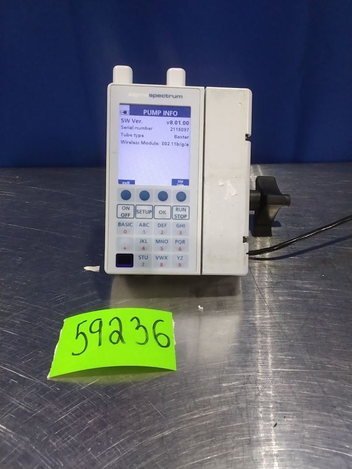BAXTER Sigma Spectrum Pump IV Infusion