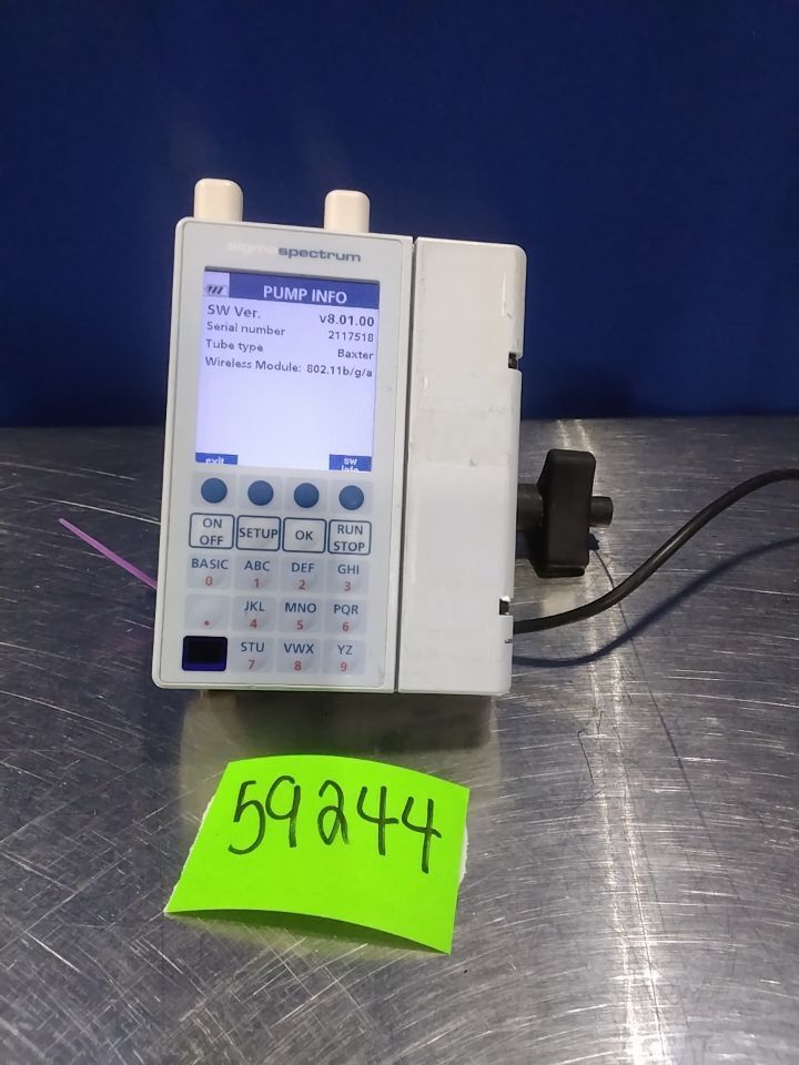 BAXTER Sigma Spectrum Pump IV Infusion