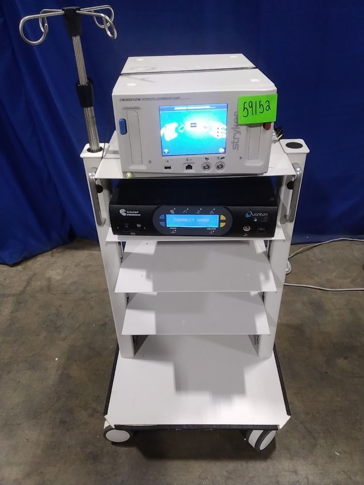 VARIOUS Arthroscopy Equipment on Rolling cart Arthroscopic Video System
