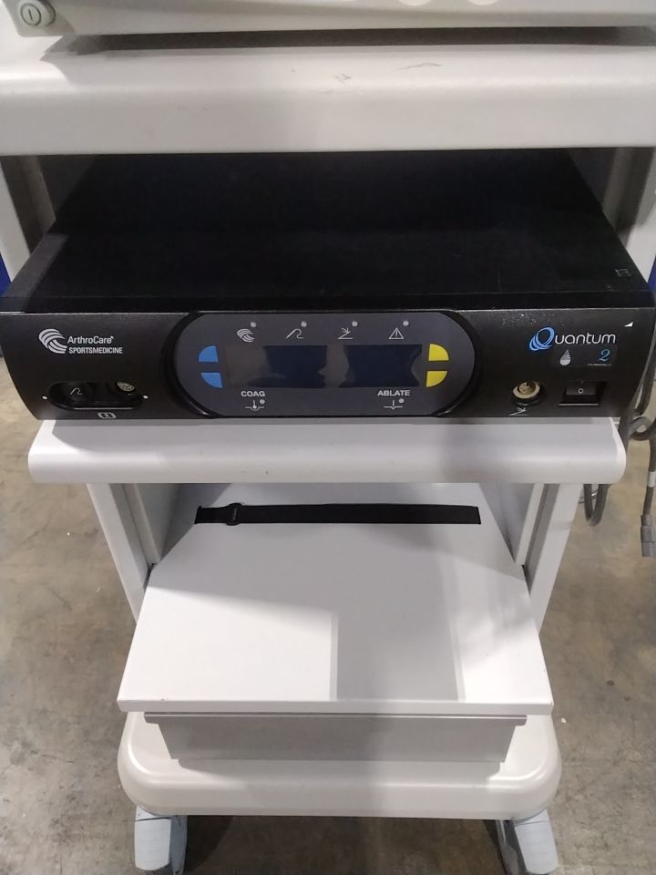 VARIOUS Arthroscope Equipment On Cart Arthroscopic Video System