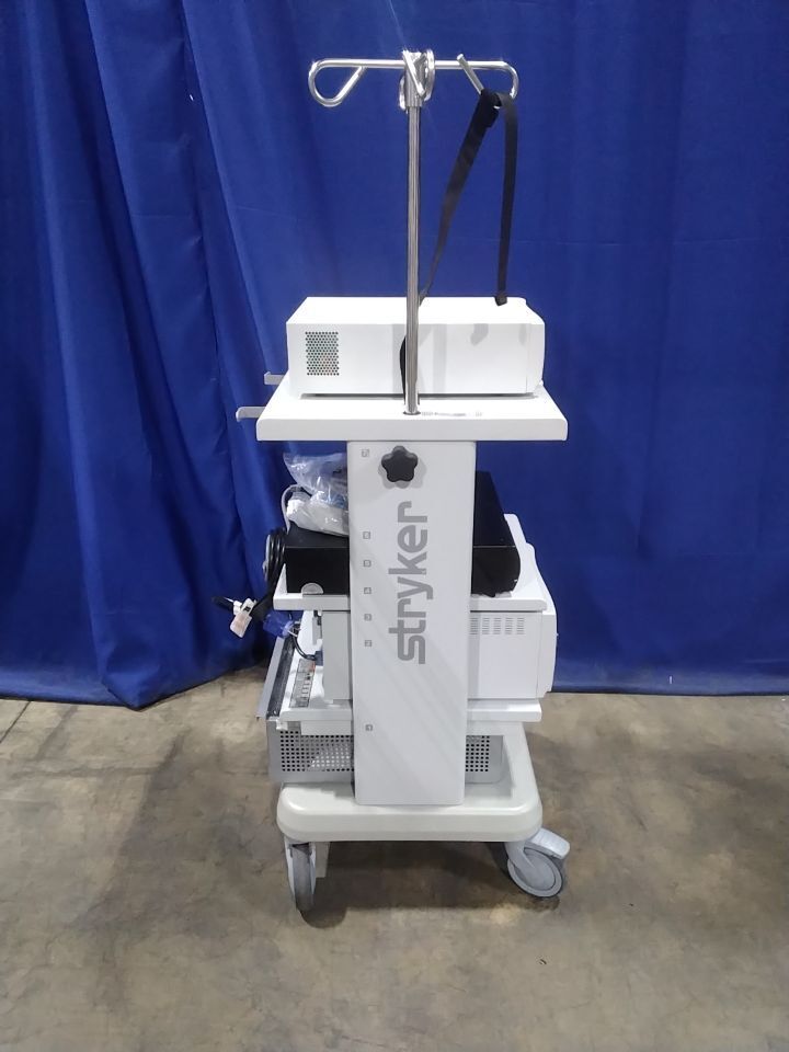 VARIOUS Arthroscope Equipment On Cart Arthroscopic Video System