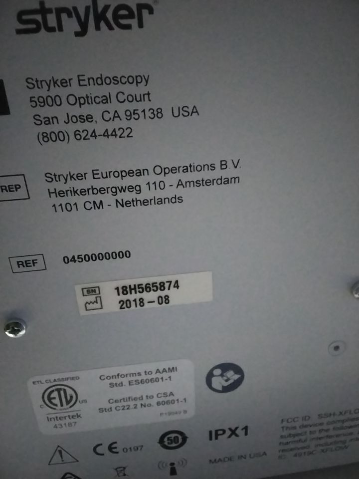 VARIOUS Arthroscope Equipment On Cart Arthroscopic Video System