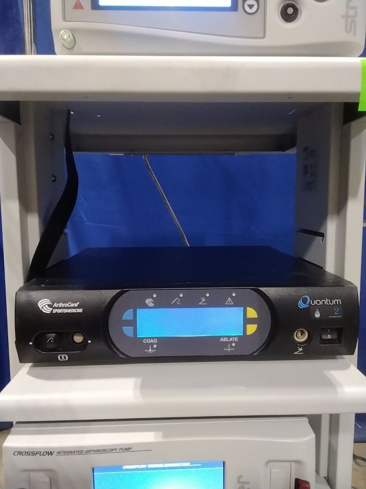 VARIOUS Arthroscope Equipment On Cart Arthroscopic Video System
