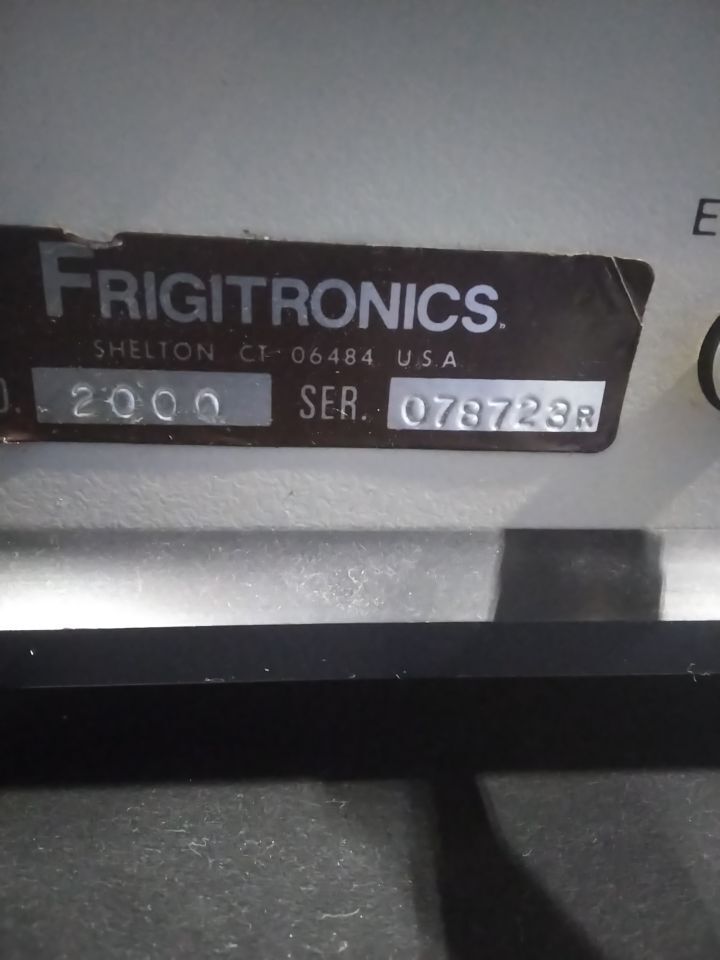 FRIGITRONICS CE-82 Cryosurgical Unit