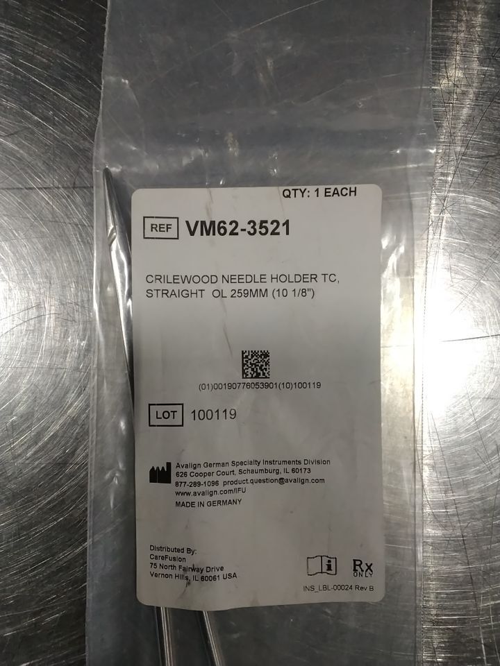 AESCULAP Crilewood VM62-3521 Needle Holder